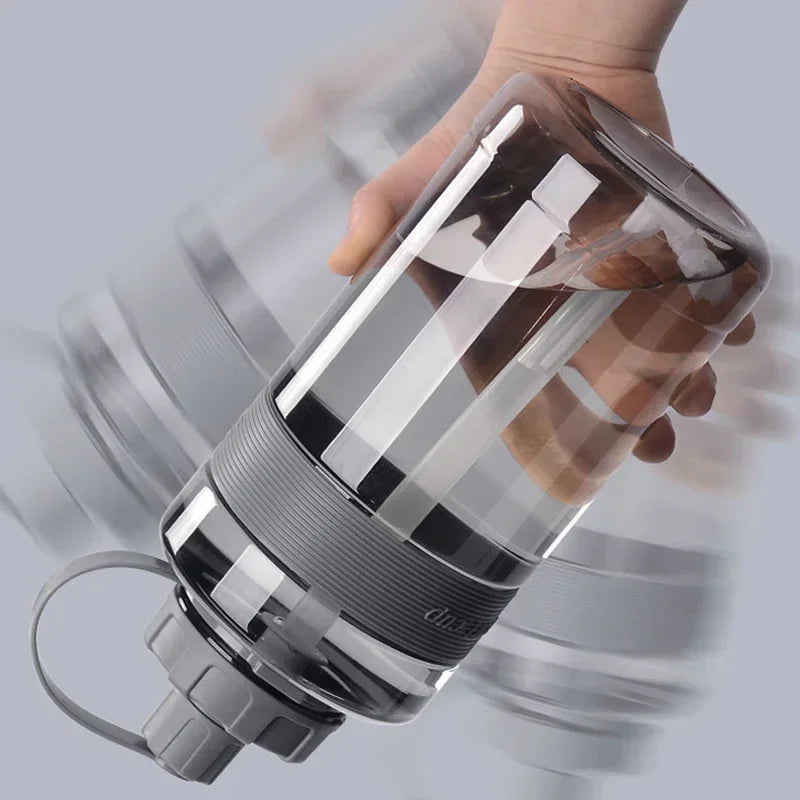 2 Liter Big Water Bottle with Straw 2L/1.5L/1L/0.6L Large Capacity School Gym Sports Drinking Bottles BPA Free Fitness