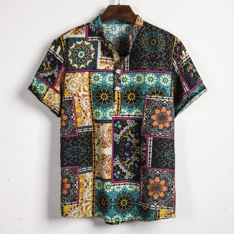 Men's Bamboo And Linen Shirt