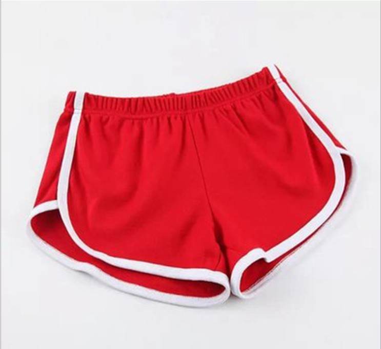 Solid Color Breathable Workout Shorts Women's Candy Color Hot Pants Shorts - Nuprozone