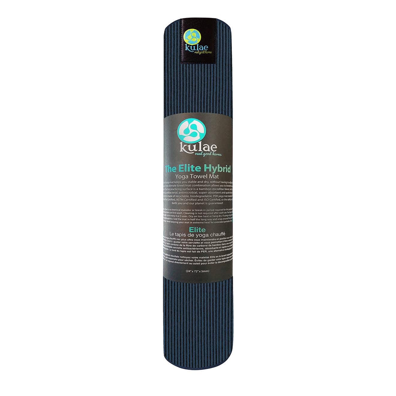 Elite Hybrid Yoga Mat - 5mm (Galaxy Blue)