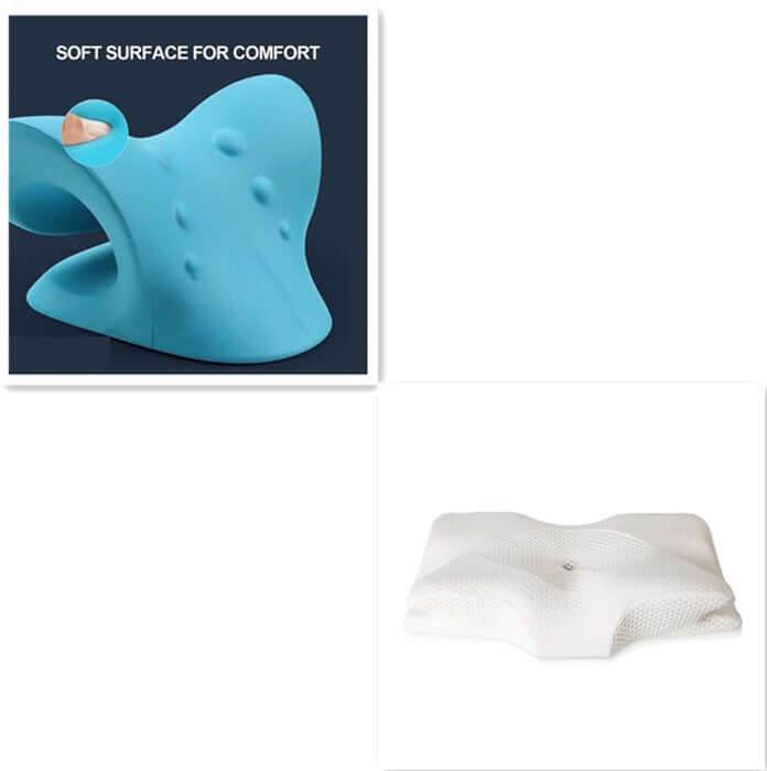 Neck Massager Relax Pillow Gravity Acupressure For Pain Relief Cervical Spine Alignment Massager - Nuprozone