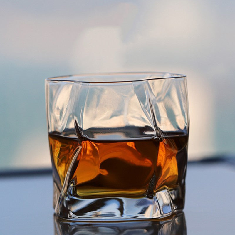 Nitrate Glass Cup Crumpled Paper