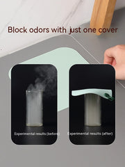 Floor Drain Silica Gel Pad Toilet Anti-odor Deodorant Seal Cover Closure Toilet Sewer